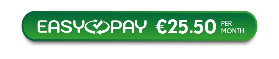 SIGN UP 12 MONTHS EASY PAY - &euro;25.50